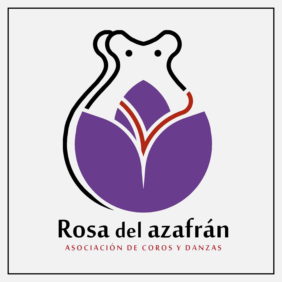 Logotipo de Grupo de Coros y Danzas Rosa del Azafrán